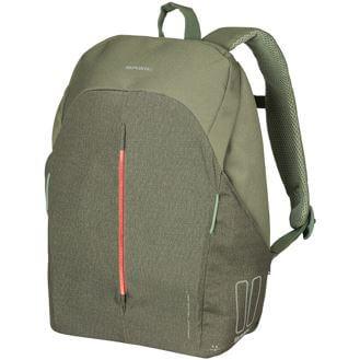 Basil b-safe backpack nordlicht - fietsrugzak - unisex - groen - 13l
