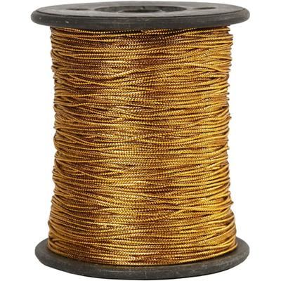 Creativ Company Koord, dikte 0,5 mm, goud, 100 m/ 1 rol