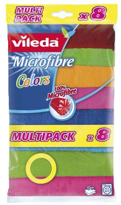 Vileda microvezeldoek kleuren 8 st.
