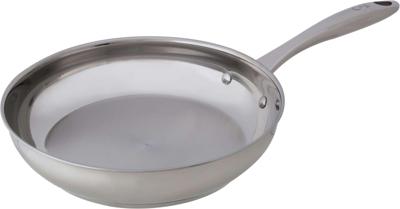 Cozy & Trendy 2803315 Padella in Acciaio Inox - D 28 cm - Tutte le Fonti di Calore, Induzione Inclusa