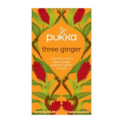 Thee pukka ginger 20 zakjes