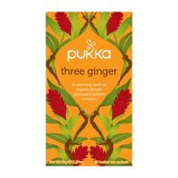 Thee pukka ginger 20 zakjes - thumbnail