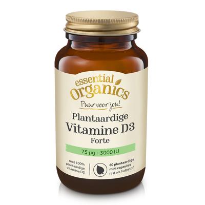 D3 plantaardige 75mcg puur 60 Vegetarische capsules D3 plantaardige 75mcg puur 60 Vegetarische capsules