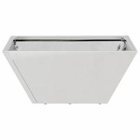 Tuin Kom Plantenbak 5 pcs Zilver 35 x 35 x 15 cm - thumbnail