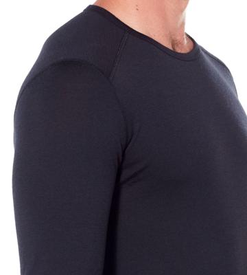 Icebreaker Merino 200 Oasis LS Crewe Thermoshirt Heren Black L