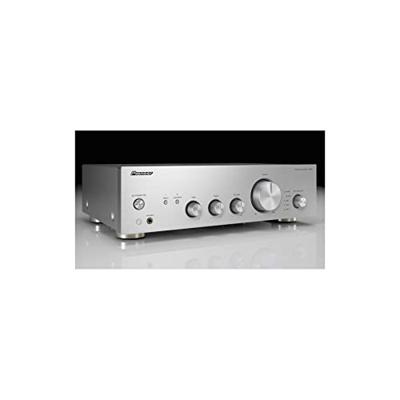 Pioneer A-10AE volledige versterker (met 2x 50 W, met nieuwe Direct Energy constructie en MM-Phono-ingang) zilver
