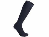 Skafit dikke zilver kniekousen navy blauw - thumbnail
