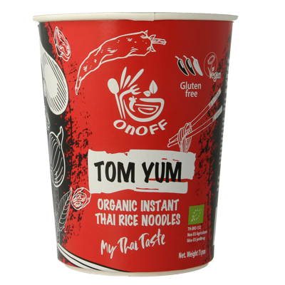 Instant noodlesoup tom yum bio 75 Gram