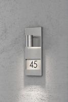 KonstSmide WandspotModena Adress RVS met huisnummer - 7655-000 - thumbnail