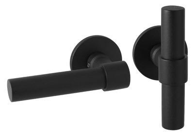 Bolt L+T op ø52x5mm roz. zonder nokken zwart