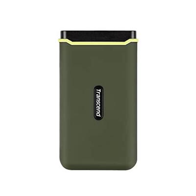Transcend ESD380C 1 TB Externe SSD harde schijf USB-C, USB-A Groen TS1TESD380C