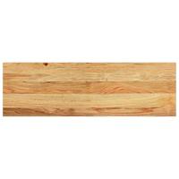 VidaXL Traptreden 8 st 80x25x2 cm massief eikenhout lichtbruin - thumbnail
