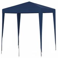Partytent 2x2 m blauw - thumbnail