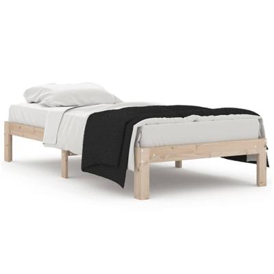 Bedframe massief hout 90x190 cm Single Bedframe massief hout 90x190 cm Single