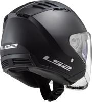 LS2 "of600 copter ii solid" jethelm helmet of600 copt. ii solid xl matt black - thumbnail