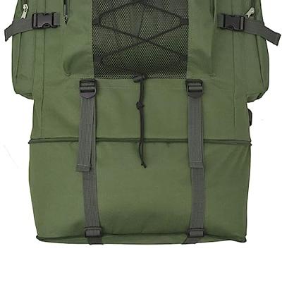 VidaXL Rugzak legerstijl 65 l groen