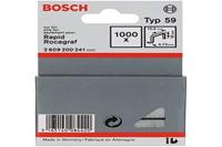 Bosch Accessoires Niet met fijne draad type 59 10,6 x 0,72 x 10 mm 1000st - 2609200241 - thumbnail