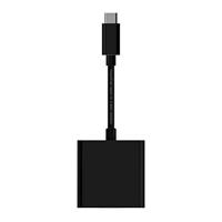 AISENS A109-0344 USB-C naar HDMI converter 4k@60Hz, USB-C stekker op HDMI-bus, zwart, 15 cm - thumbnail