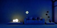 TFA Dostmann 60.3535.02 Wandklok Zendergestuurd 253 mm x 42 mm Aluminium (geborsteld) - thumbnail