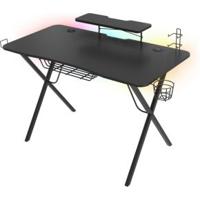 Bureau Gaming Genesis Holm 300 RGB Zwart - thumbnail