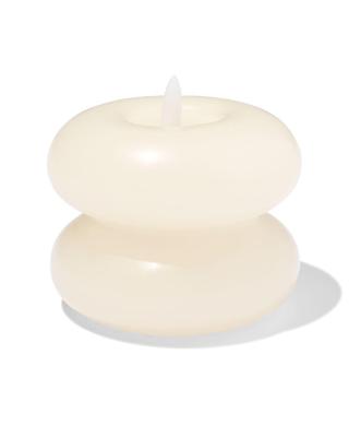 HEMA Led-vormkaars⌀10x9.5cm ivoor (ivoor)
