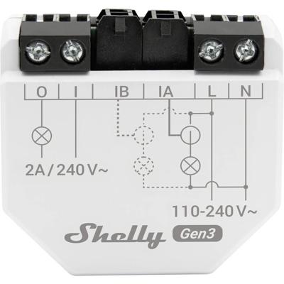Shelly Shelly EM Gen3 - (1 x 50A CT included) Elektriciteitsmeter Bluetooth, WiFi
