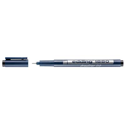 Edding 1880 • precisie fineliner 0.2mm zwart