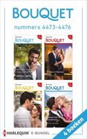 Bouquet e-bundel nummers 4473 - 4476 - Maisey Yates, Amanda Cinelli, Abby Green, Cathy Williams - ebook - thumbnail