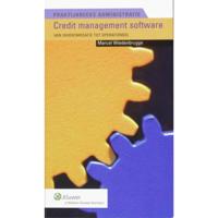 Credit management software - M. Wiedenbrugge - Paperback (9789013056952) - thumbnail