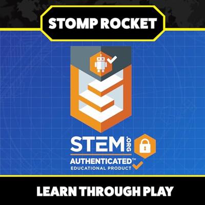 Stomp Rocket 365044 Stomp Rocket Jr. Glow, 4 Rkts Speelgoed 1 stuk(s)