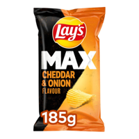 Lay's max cheddar & onion (10x 185gr) - thumbnail