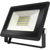 LED Bouwlamp 20W - Waterdichte Schijnwerper 6400K - Mat Zwart - thumbnail