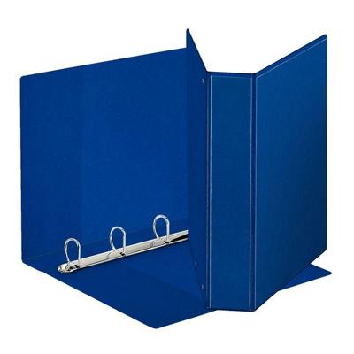 Presentatieringband Esselte panorama A4 4-rings D-mechaniek 30mm PP blauw | 10 stuks Presentatieringband Esselte panorama A4 4-rings D-mechaniek 30mm PP blauw | 10 stuks