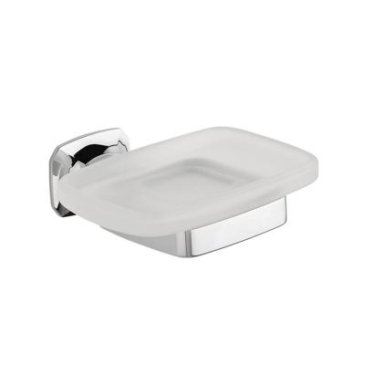 Zeephouder Sapho Aida Hangend 11.6x4.3 cm Chroom / Satijnglas Zeephouder Sapho Aida Hangend 11.6x4.3 cm Chroom / Satijnglas