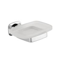 Zeephouder Sapho Aida Hangend 11.6x4.3 cm Chroom / Satijnglas - thumbnail