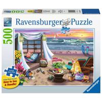 Ravensburger Legpuzzel strandavond, 500st. - thumbnail