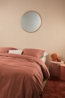 Beddinghouse Basic Dekbedovertrek - 1-persoons (140x200/220 Cm + 1 Sloop) - Katoen - Terra - thumbnail