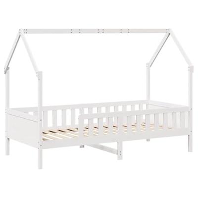 Kinderbedframe met lades 80x200 cm massief grenenhout