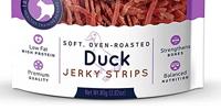 Wanpy soft oven-roasted duck jerky strips - thumbnail