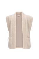B.Nosy winter gilet meisjes - ecru - Georgie - teddy - thumbnail
