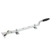 Raamuitzetter Ton met stelpennen, chroom mat / ebbenhout - thumbnail