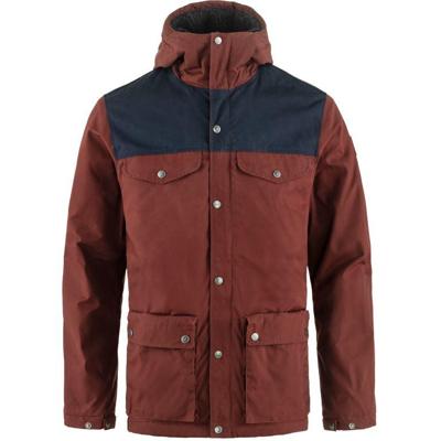 Fjallraven Greenland Winter Winterjas Heren Maroon-Dark Navy M
