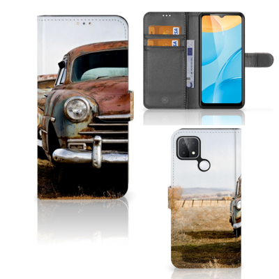OPPO A15 | Telefoonhoesje met foto | Vintage Auto OPPO A15 | Telefoonhoesje met foto | Vintage Auto