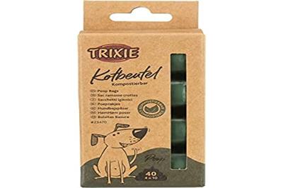 TRIXIE POEPZAKJES COMPOSTEERBAAR BOSGROEN