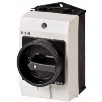 Eaton T0-2-1/I1/SVB-SW Nokkenschakelaar Vergrendelbaar 20 A 690 V 1 x 90 ° Zwart 1 stuk(s) Piece