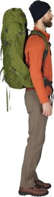 Osprey Aether 55 Backpack Heren Garlic Mustard Green S/M Osprey Aether 55 Backpack Heren Garlic Mustard Green S/M