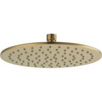 Ben Round hoofddouche Ø25cm geborsteld messing - thumbnail