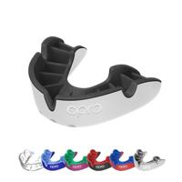 Opro 790007 Silver Superior Fit Mouthguard - White-Black - JR - thumbnail