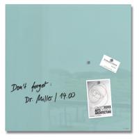 Sigel SI-GL143 Glasmagneetbord Artverum 48x48 cm Aquamarijn - thumbnail