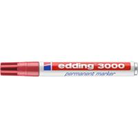 Edding permanent marker 3000 karmijn - thumbnail